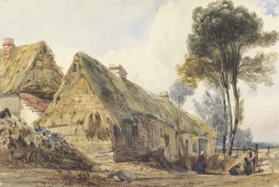 Veduta al Swiss Cottage, Londra, 1836 da Thomas Shotter Boys